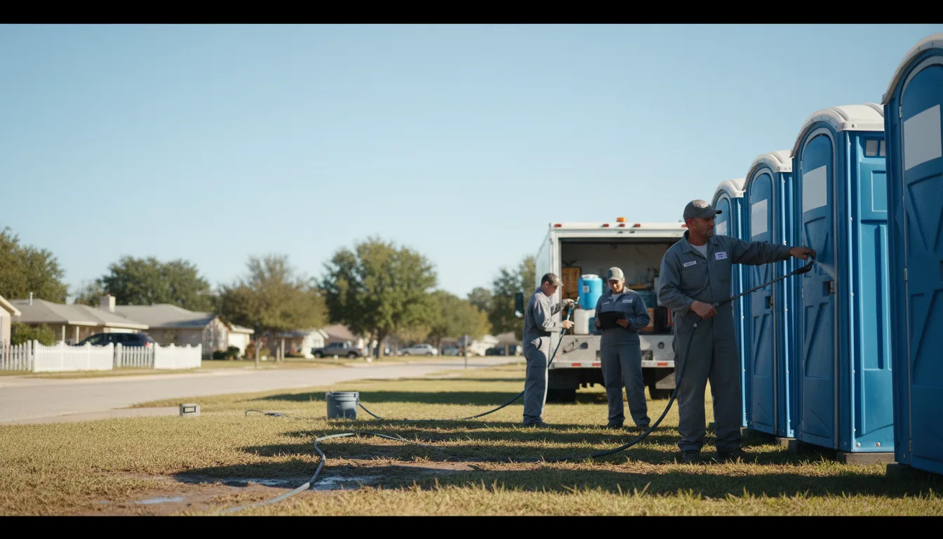 Long-Term Portable Toilet Rental in Laneville, TX near me